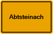 Grundbuchauszug Abtsteinach