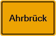 Grundbuchauszug Ahrbrück