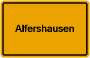 Grundbuchauszug Alfershausen