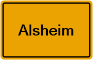 Grundbuchauszug Alsheim