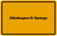 Grundbuchauszug Altenhagen-B-Springe
