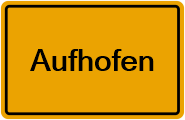 Grundbuchauszug Aufhofen