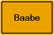 Grundbuchauszug Baabe