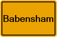 Grundbuchauszug Babensham