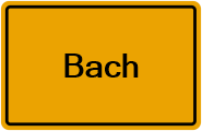 Grundbuchauszug Bach