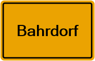 Grundbuchauszug Bahrdorf