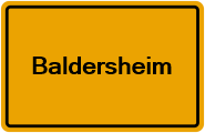 Grundbuchauszug Baldersheim