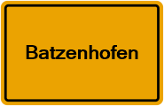 Grundbuchauszug Batzenhofen