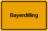 Grundbuchauszug Bayerdilling