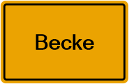 Grundbuchauszug Becke