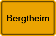 Grundbuchauszug Bergtheim