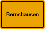 Grundbuchauszug Bernshausen