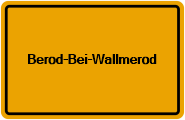 Grundbuchauszug Berod-Bei-Wallmerod