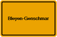 Grundbuchauszug Bleyen-Genschmar