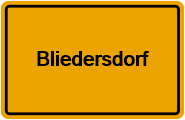 Grundbuchauszug Bliedersdorf