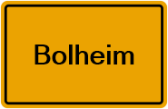 Grundbuchauszug Bolheim