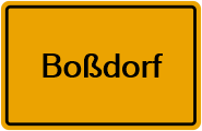 Grundbuchauszug Boßdorf