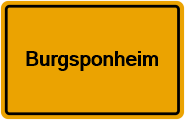 Grundbuchauszug Burgsponheim