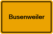 Grundbuchauszug Busenweiler