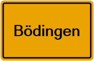 Grundbuchauszug Bödingen