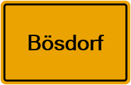 Grundbuchauszug Bösdorf