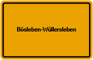 Grundbuchauszug Bösleben-Wüllersleben