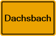 Grundbuchauszug Dachsbach