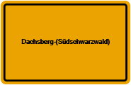 Grundbuchauszug Dachsberg-(Südschwarzwald)