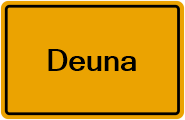 Grundbuchauszug Deuna