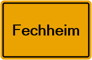 Grundbuchauszug Fechheim