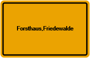 Grundbuchauszug Forsthaus,Friedewalde