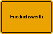 Grundbuchauszug Friedrichswerth