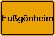 Grundbuchauszug Fußgönheim