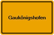 Grundbuchauszug Gaukönigshofen