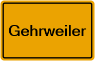 Grundbuchauszug Gehrweiler