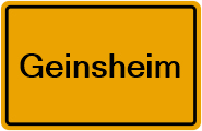 Grundbuchauszug Geinsheim