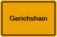 Grundbuchauszug Gerichshain