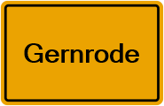 Grundbuchauszug Gernrode
