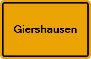 Grundbuchauszug Giershausen