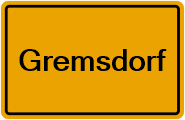 Grundbuchauszug Gremsdorf