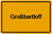 Grundbuchauszug Großbartloff