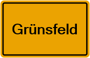 Grundbuchauszug Grünsfeld