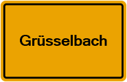 Grundbuchauszug Grüsselbach
