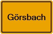 Grundbuchauszug Görsbach