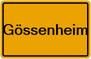 Grundbuchauszug Gössenheim