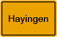 Grundbuchauszug Hayingen