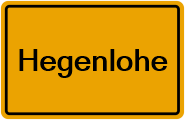 Grundbuchauszug Hegenlohe