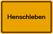 Grundbuchauszug Henschleben