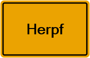 Grundbuchauszug Herpf