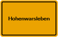 Grundbuchauszug Hohenwarsleben
